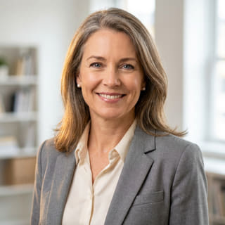 Sarah Coleman, listed as Chief Financial Officer at Frank Pledgentance, in a profile image